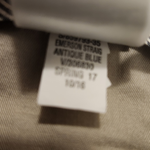 BR blue chinos worn once - Picture 2 of 5